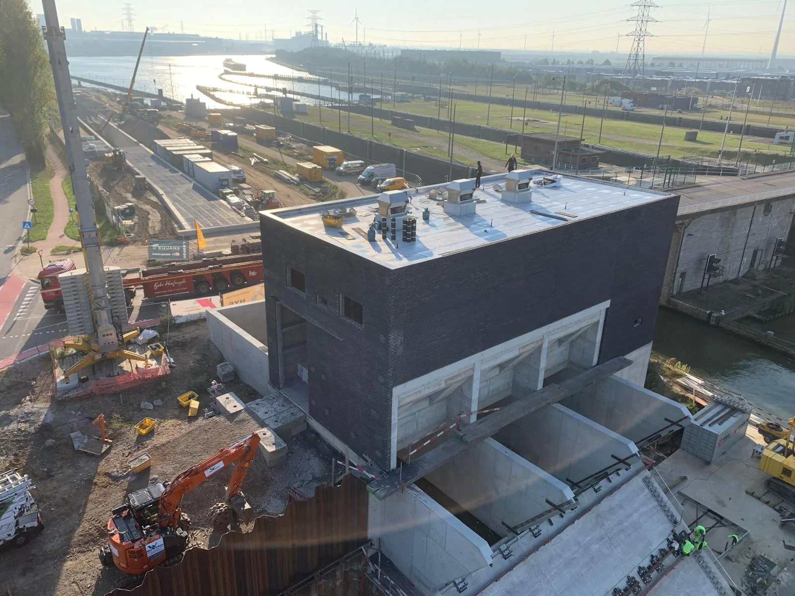 Hydro Power Station em Genk, Bélgica
